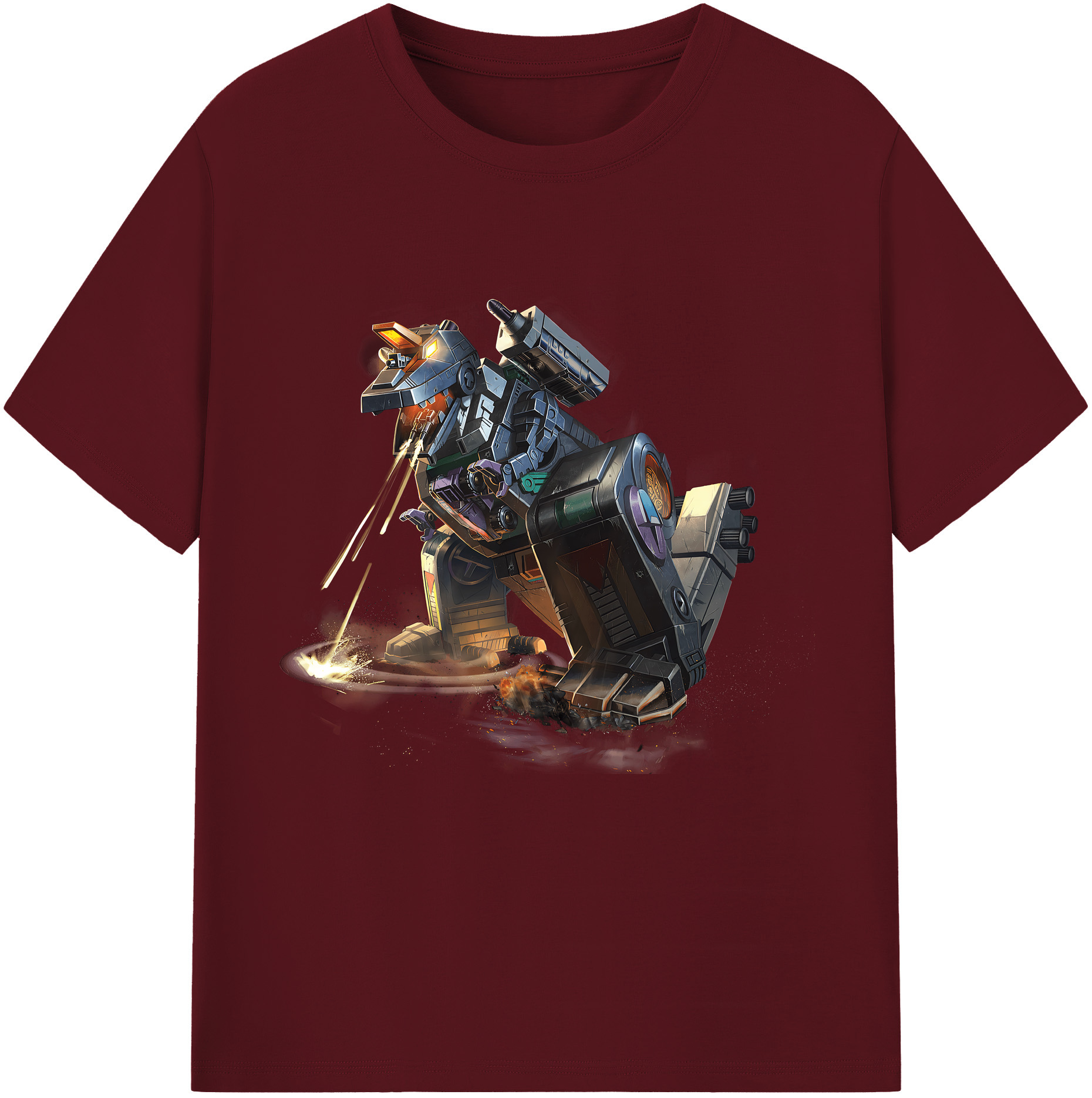 （画像用） Transformers トランスフォーマー 綿100％半袖Tシャツ（フロントプリント）